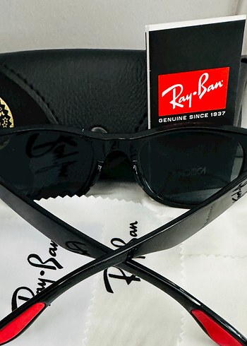 Ray-Ban Siyah Parlak unisex  Güneş Gözlüğü - Görsel 4