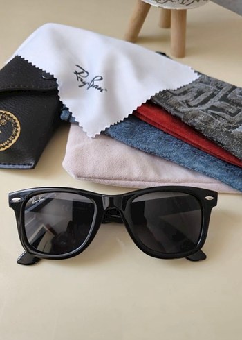 Ray Ban unisex Ray Ban deri kutu hediye güneş gözlüğü - Görsel 2