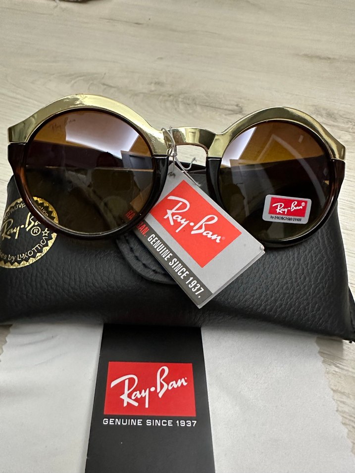 Ray-Ban Kadın Kahverengi Yuvarlak Gözlük - Görsel 4