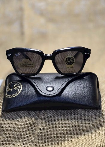 Ray Ban unisex Ray Ban deri kutu hediye güneş gözlüğü - Görsel 3
