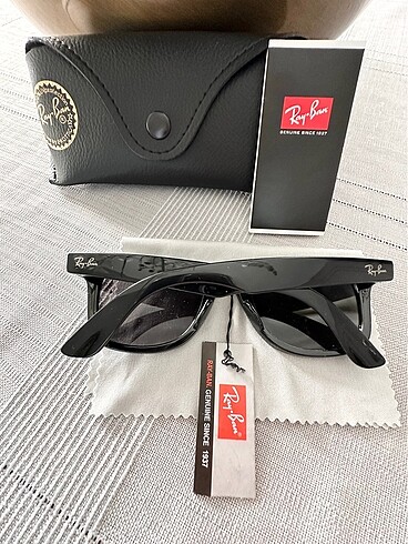 Beden siyah Renk Ray Ban Unisex wayfarer parlak siyah
