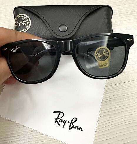 Beden siyah Renk Ray Ban Unisex Wayfarer UV 400 filtre korumalı gözlük