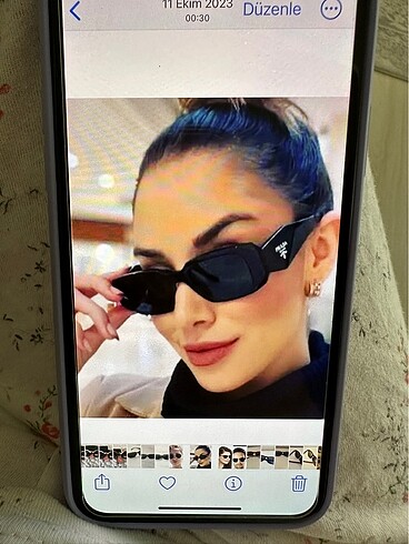 Prada kutulu yeni güneş gözlüğü