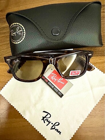 Ray Ban leopar unisex güneş gözlüğü