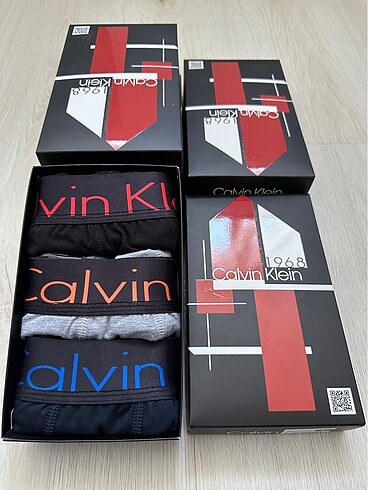 Calvin klein XXL Baxer seti 3 adet