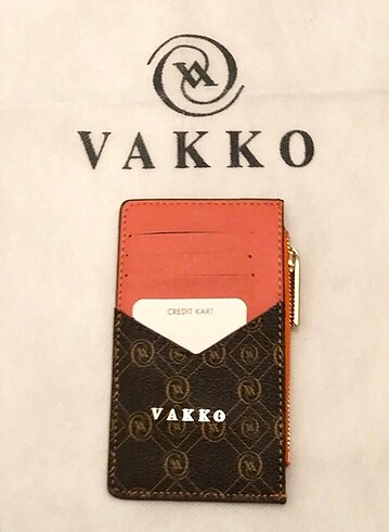 Vakko cüzdan kartlık yeni