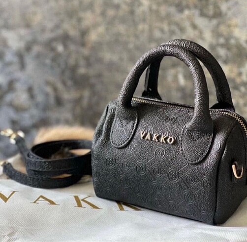 Beden Vakko mini siyah sipedy askılı çapraz çanta