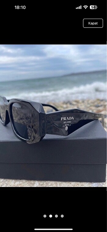 Beden Prada yeni Prada kutu hediye unisex güneş gözlüğü