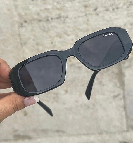 Beden siyah Renk Prada yeni Prada kutu hediye unisex güneş gözlüğü
