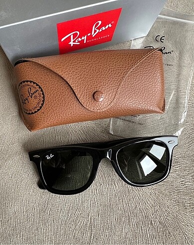 Ray Ban Ray Ban unisex Ray Ban deri kutu hediyeli güneş gözlüğü