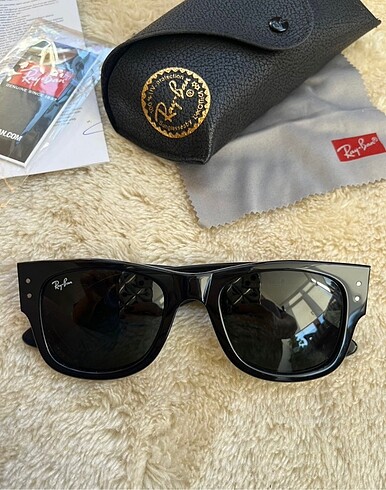 Ray Ban unisex Ray Ban deri kutu hediye