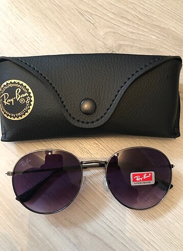 Ray Ban unisex Ray Ban deri kutu hediye