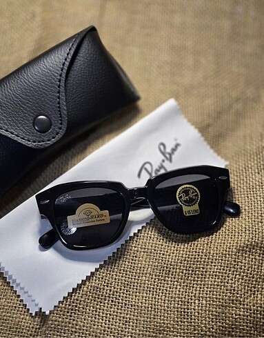 Ray Ban unisex Ray Ban deri kutu hediye