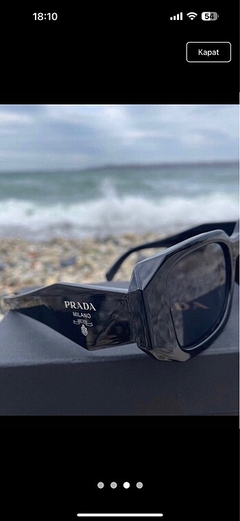 Beden siyah Renk Prada yeni Prada kutu hediye