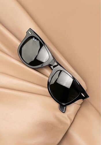 Ray Ban unisex Ray Ban deri kutu hediye güneş gözlüğü