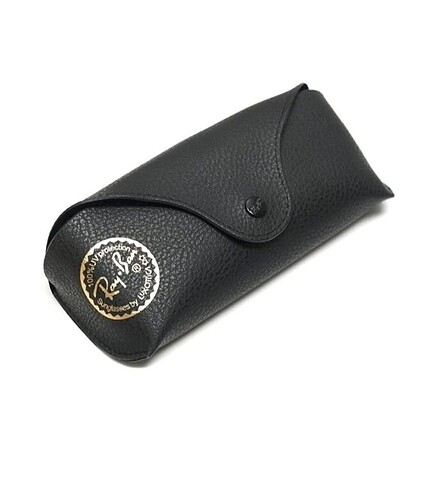 Beden siyah Renk Ray Ban Unisex Ray Ban deri kutu hediye güneş gözlüğü