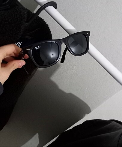 Beden Ray Ban unisex Ray Ban deri kutu hediye güneş gözlüğü