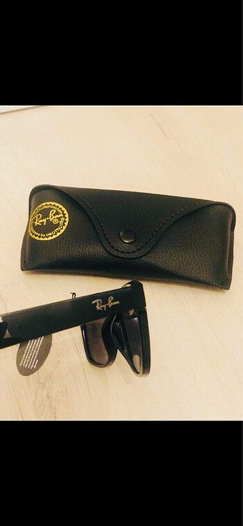 Ray Ban Ray Ban unisex Mat siyah Wayfarer güneş gözlüğü