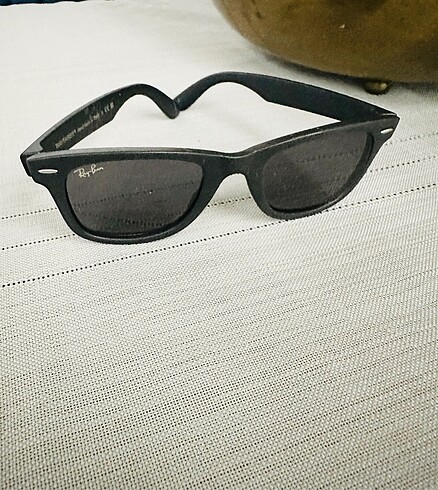 Beden siyah Renk Ray Ban unisex Mat siyah Wayfarer güneş gözlüğü