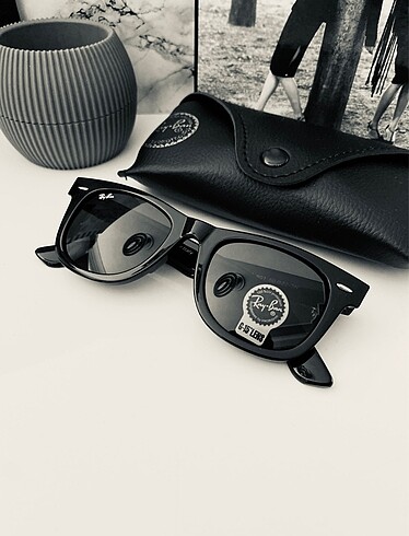 Ray Ban Ray Ban unisex Ray Ban deri kutu hediye güneş gözlüğü