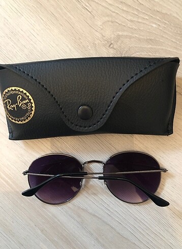 Beden Ray Ban unisex Ray Ban deri kutu hediye güneş gözlüğü