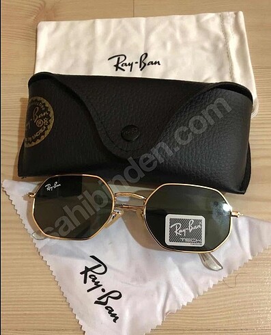 Beden Ray Ban unisex Ray Ban deri kutu hediye güneş gözlüğü