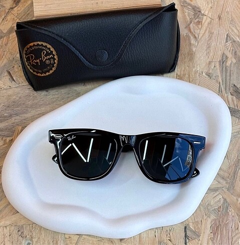  Beden Ray Ban unisex Ray Ban deri kutu hediye güneş gözlüğü