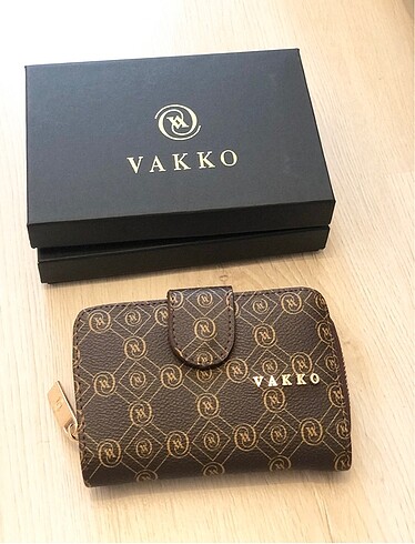 Vakko yeni Vakko kutulu cüzdan