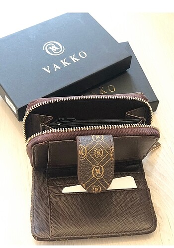 Vakko Vakko yeni Vakko kutulu cüzdan