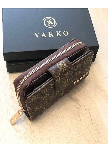 Vakko Vakko yeni kutulu cüzdan defosuz sıfır