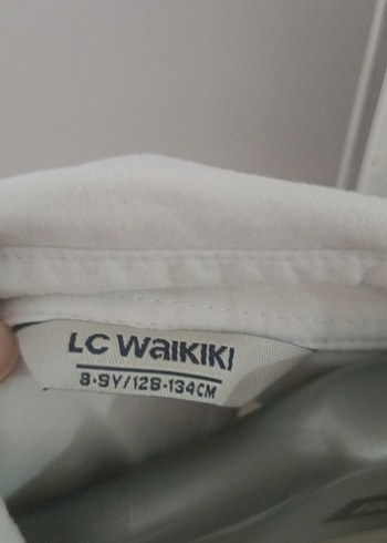 LC Waikiki Erkek Çocuk Beyaz Uzun Kollu Pamuklu Gömlek