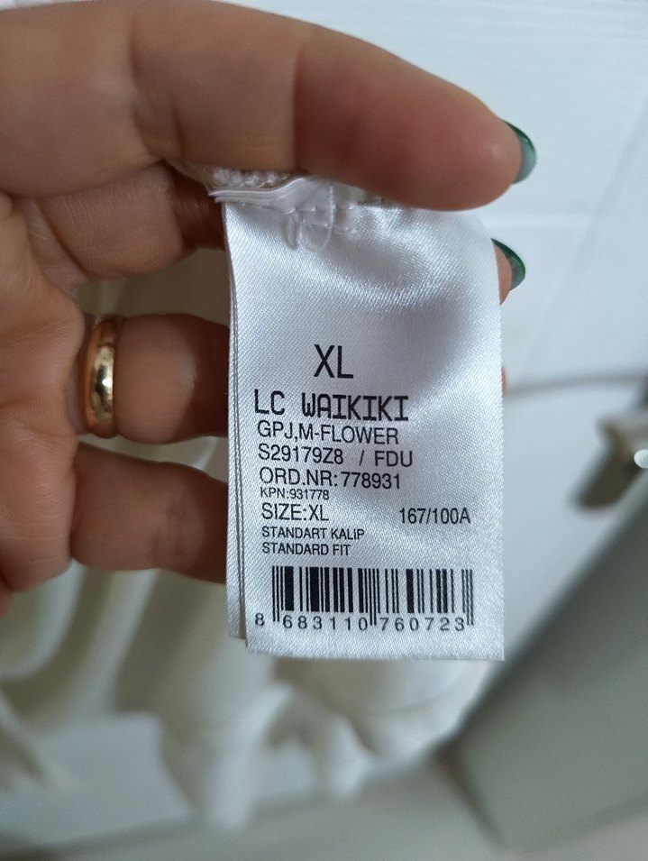 Beyaz Uzun Bohem Kadın Sabahlık - Görsel 3