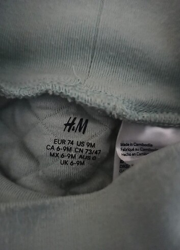 H&M Erkek bebek alt