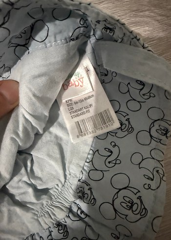 2-3 Yaş, 20 cm Beden gri Renk Erkek Çocuk Renkli Desenli Örme Bere