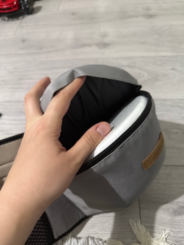 Gri Bebek Taşıyıcı Bel Kemeri - Görsel 4