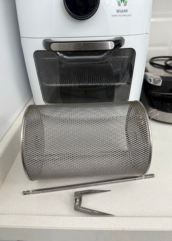 Wiami Beyaz Gri Çok Fonksiyonlu Fırın - Görsel 3