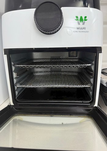 Wiami Beyaz Gri Çok Fonksiyonlu Fırın - Görsel 2