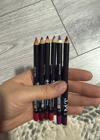 Bordo Renkli Mat Dudak Kalemi Seti - Görsel 2