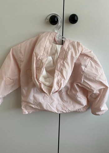 Kız Çocuk Pembe Fermuarlı Ceket - Görsel 3