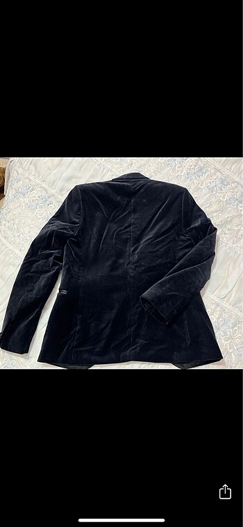 s Beden H&M kadife blazer ceket