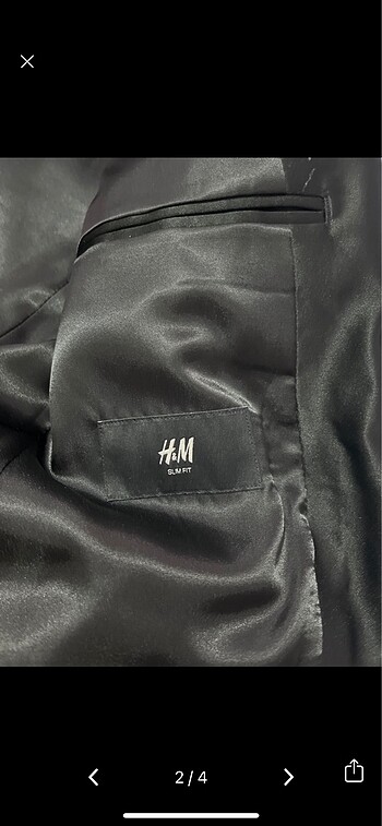 H&M H&M kadife blazer ceket