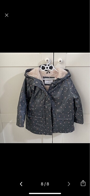 Zara kız çocuk mont