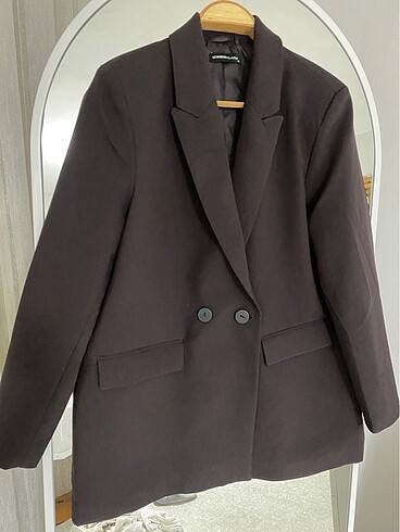 42 Beden Acı Kahve blazer ceket