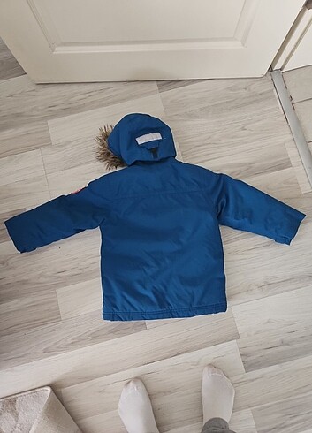 4 Yaş Beden mavi Renk Decathlon Erkek çocuk kar montu