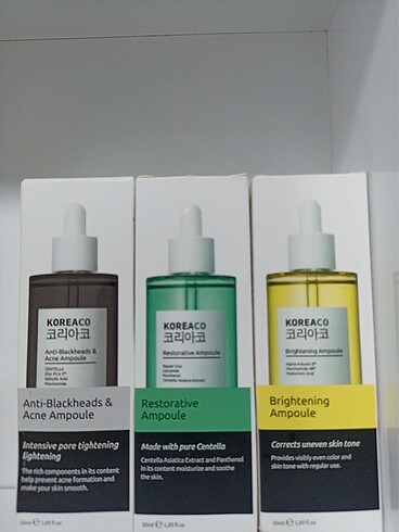 Diğer Koreaco serum 3 lü