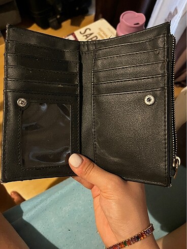 Stradivarius yılan derisi cüzdan - Görsel 3