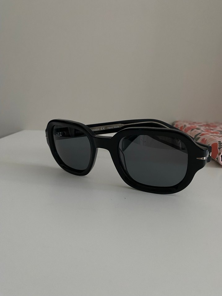 Siyah Gotik Kadın Gözlüğü - Görsel 2