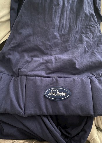 Koyu Mavi Bebek Kanguru Sling - Görsel 4