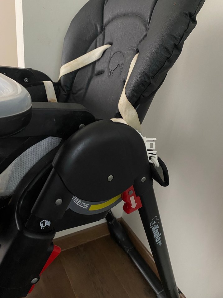 Gri Bebek Mama Sandalyesi - Görsel 4