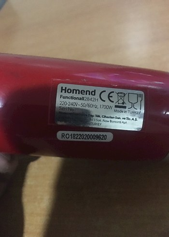 Homend 1700 Walt blender motoru - Görsel 5